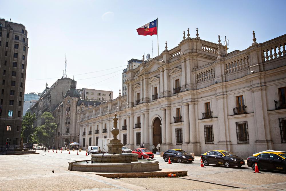 Santiago,,Chile,-,December,2018:,Cultural,Center,La,Moneda,En